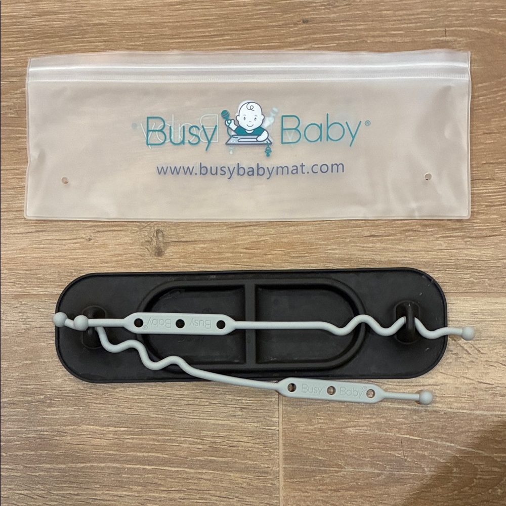 Busy Baby Mini Mat Black - Picture 2 of 4